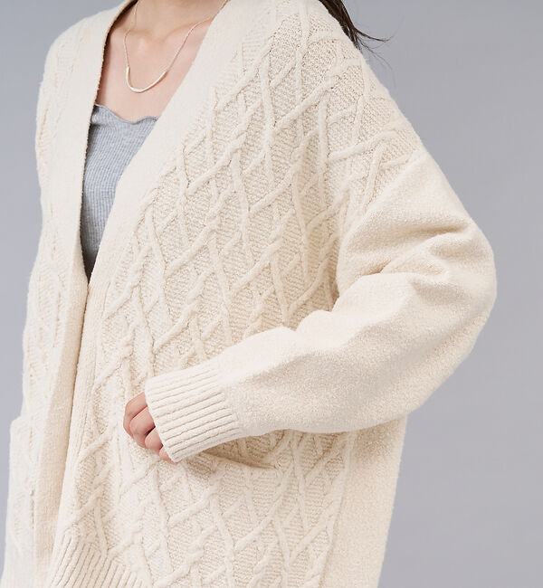 collex「【セットアップ対応】オーガニックコットンカーディガン」|カーディガン|