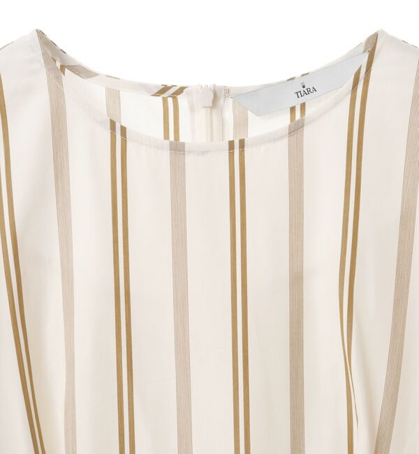 TIARA「ストライプタックワンピース」|ワンピース|