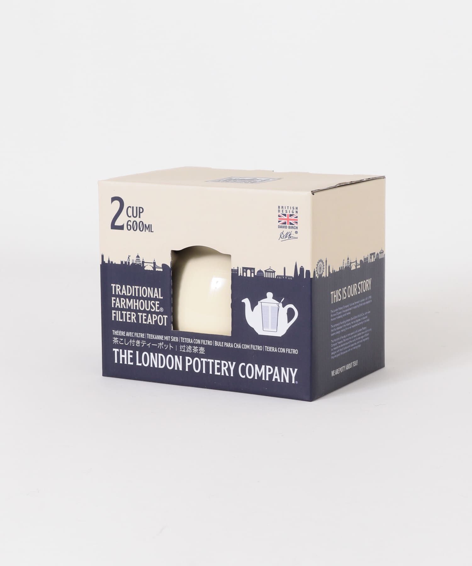 URBAN RESEARCH DOORS「『WEB限定』LONDON POTTERY　ティーポット 2CUP 600ml」|食器・キッチングッズ|