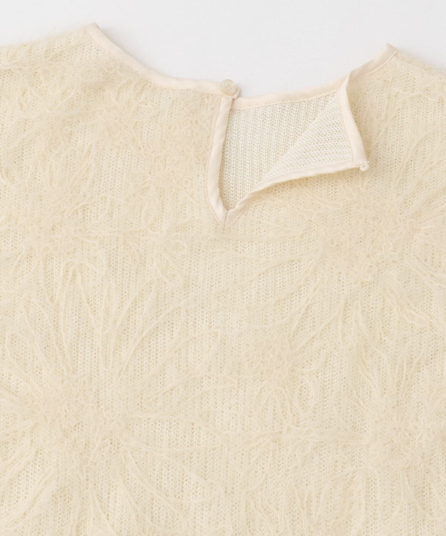 URBAN RESEARCH ROSSO「フラワーチュールシャギーブラウス」|シャツ・ブラウス|