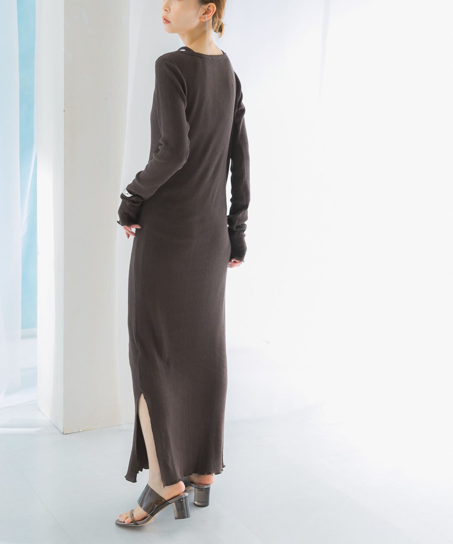URBAN RESEARCH ROSSO「CaRouseLamBRa　LONG-SLEEVE DRESS PACK」|ワンピース|