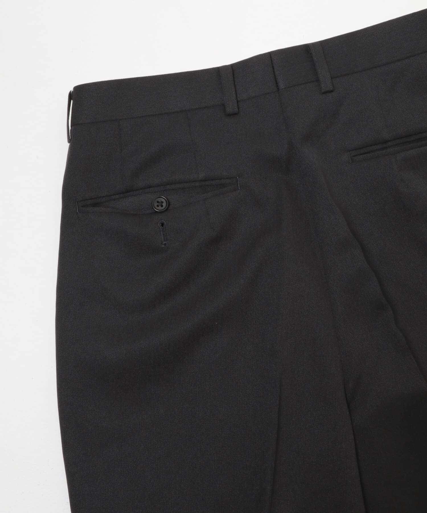 URBAN RESEARCH DOORS「LIFE STYLE TAILOR　レトロヘリンボンストレッチ2タックパンツ」|スラックス|