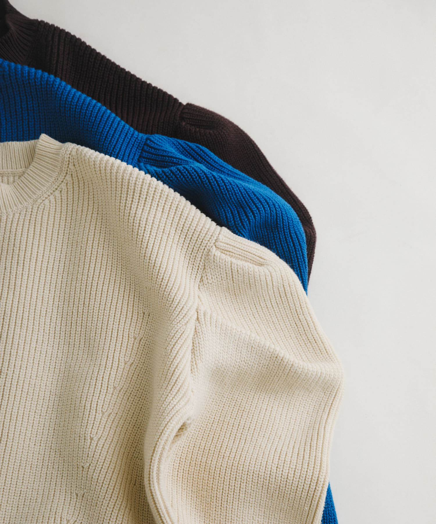 LAATO「tacked sleeves knit」|ニット・セーター|