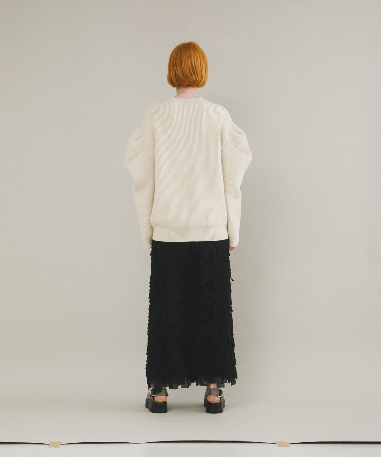 LAATO「tacked sleeves knit」|ニット・セーター|