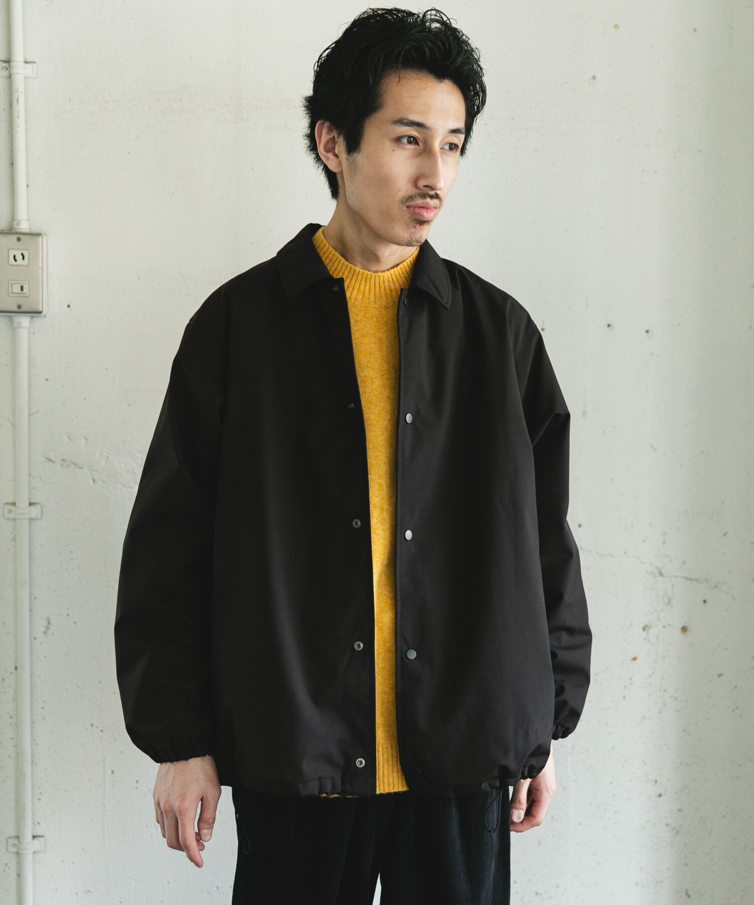 撥水/防風』ウールブレンドラミネート 中綿ブルゾン（URBAN RESEARCH