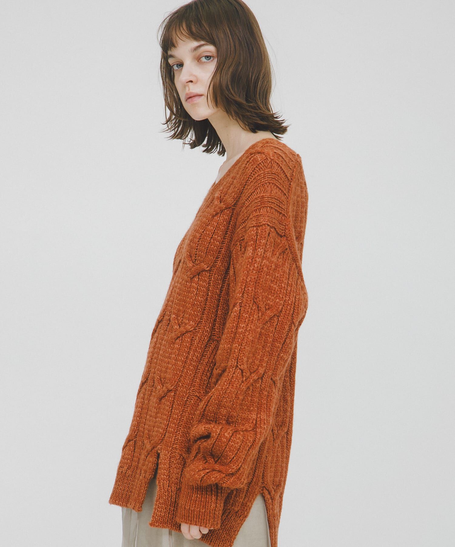 LAATO「big cable knit」|ニット・セーター|