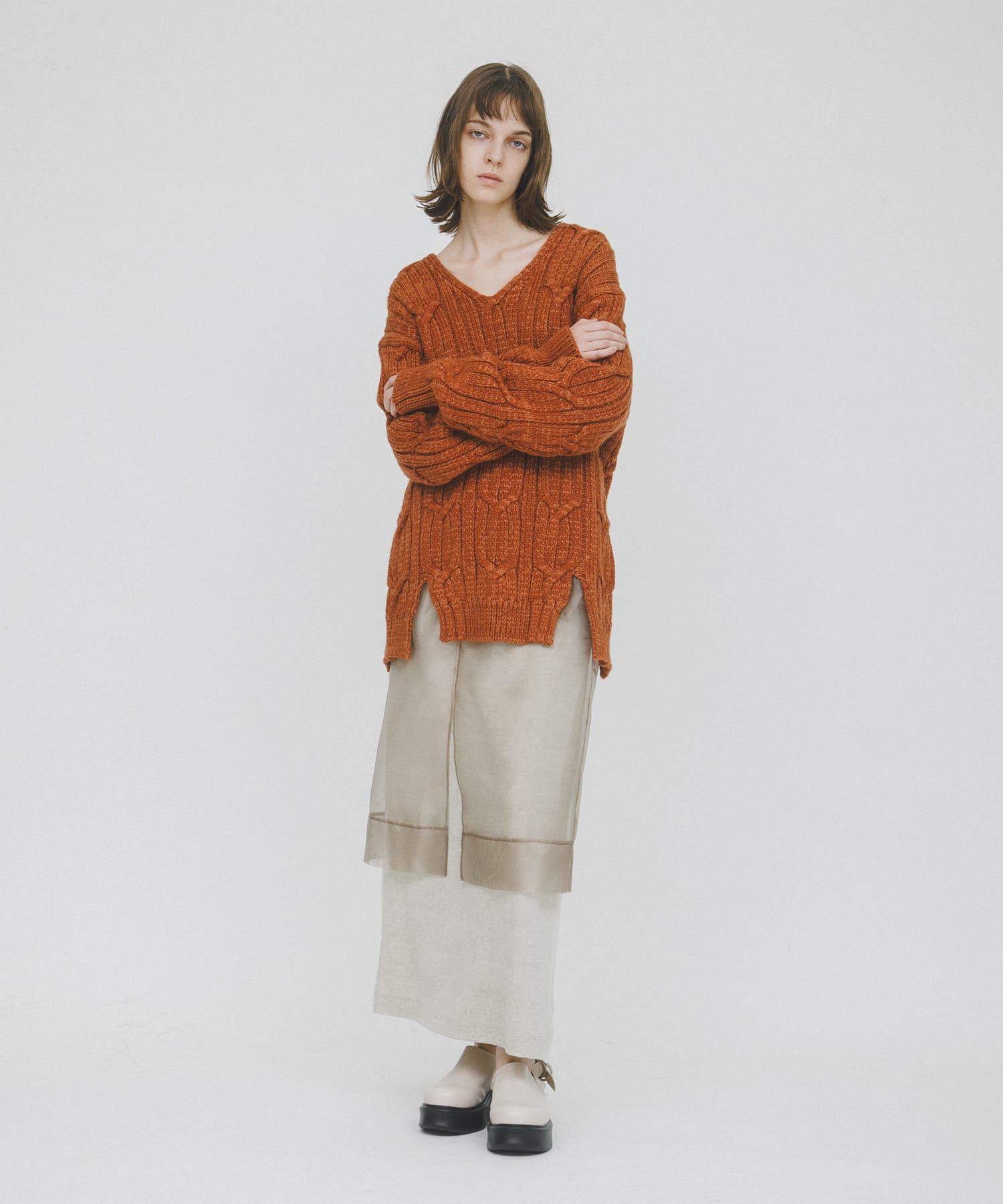 LAATO「big cable knit」|ニット・セーター|