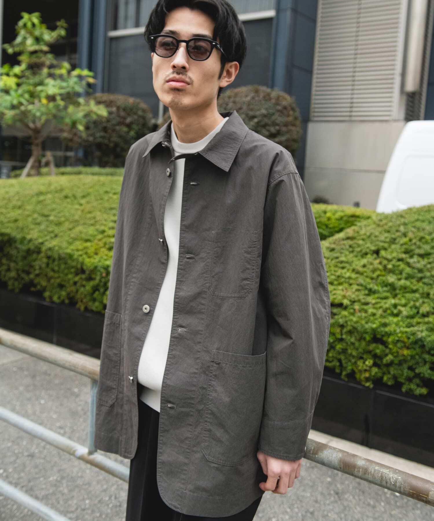 URBAN RESEARCH DOORS「バイオウォッシュ カバーオール ミドルジャケット」|その他|