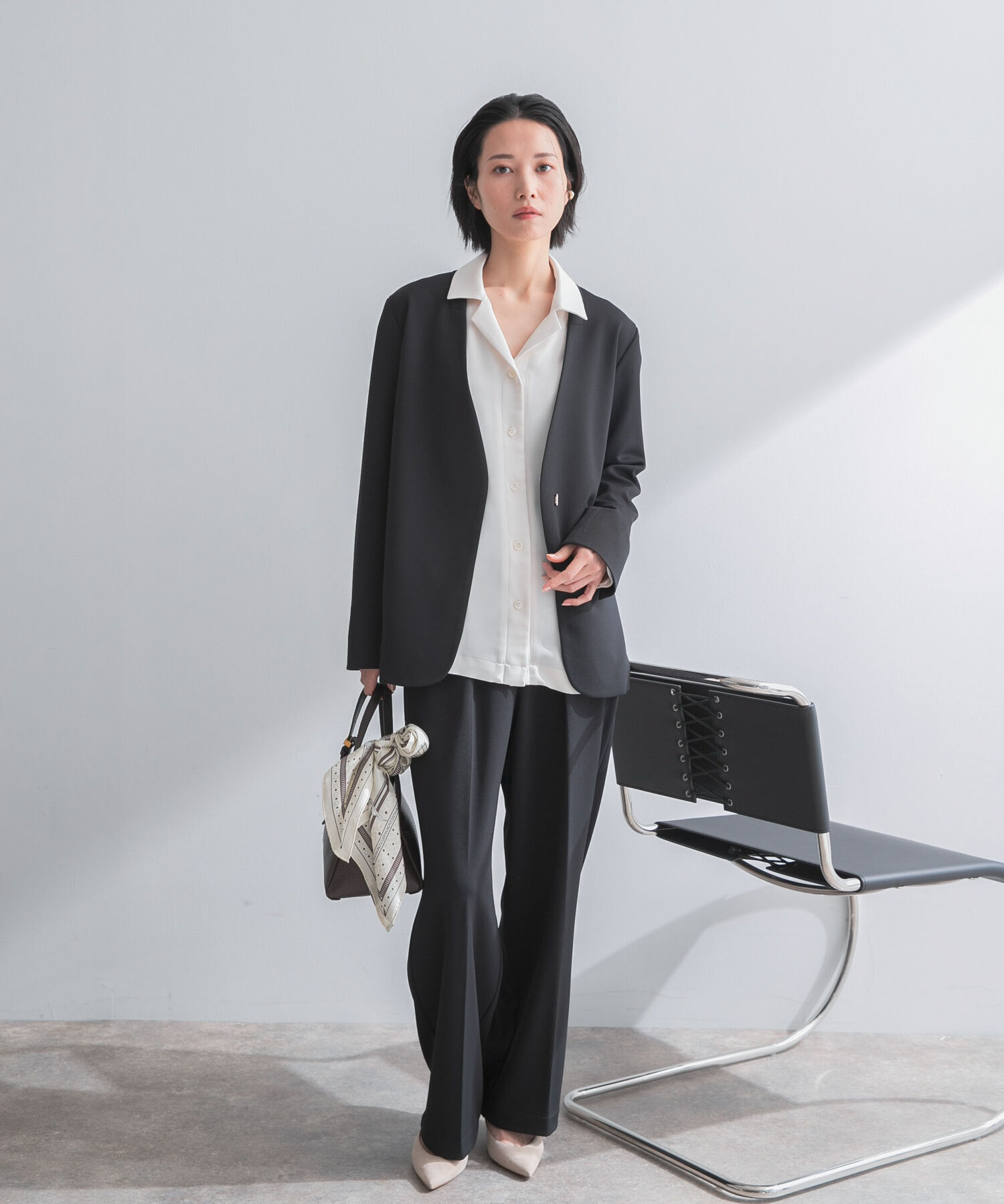 URBAN RESEARCH ROSSO「ストレッチツイルタックストレートパンツ」|その他|