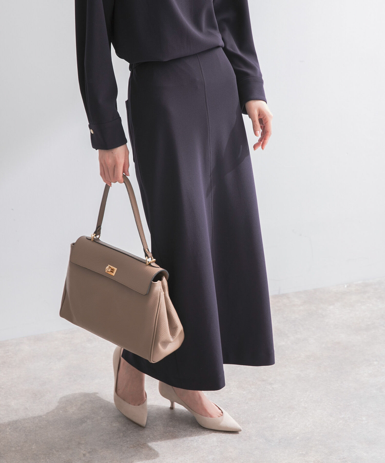 URBAN RESEARCH ROSSO「ストレッチジョーゼットスカート」|スカート|