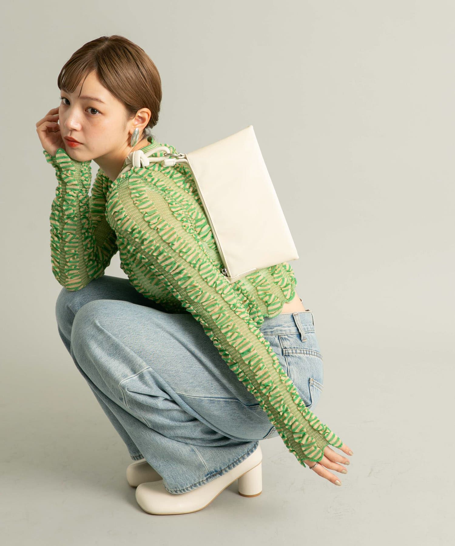  「ハンドルデザインショルダーBAG」|ショルダー・メッセンジャー|