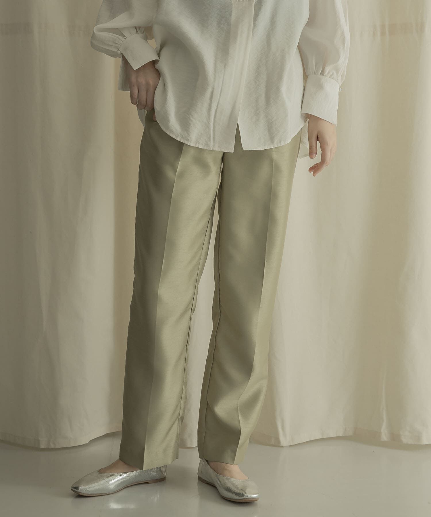 SENSE OF PLACE by URBAN RESEARCH「シャンタンテーパードパンツ」|その他|