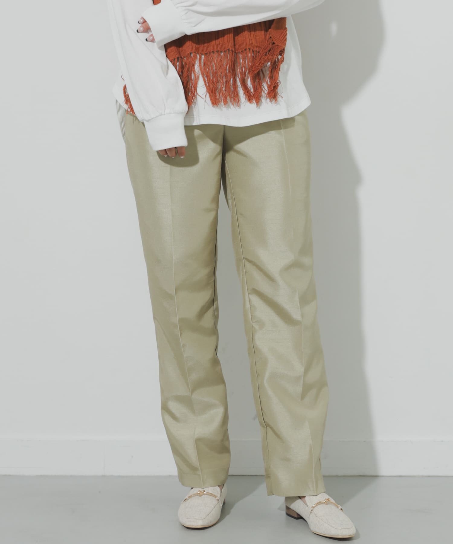 SENSE OF PLACE by URBAN RESEARCH「シャンタンテーパードパンツ」|その他|