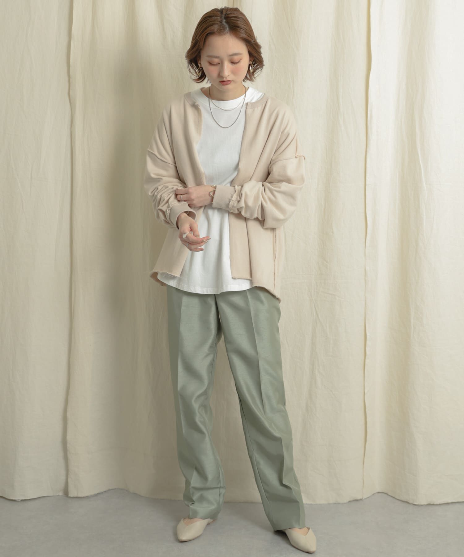 SENSE OF PLACE by URBAN RESEARCH「シャンタンテーパードパンツ」|その他|