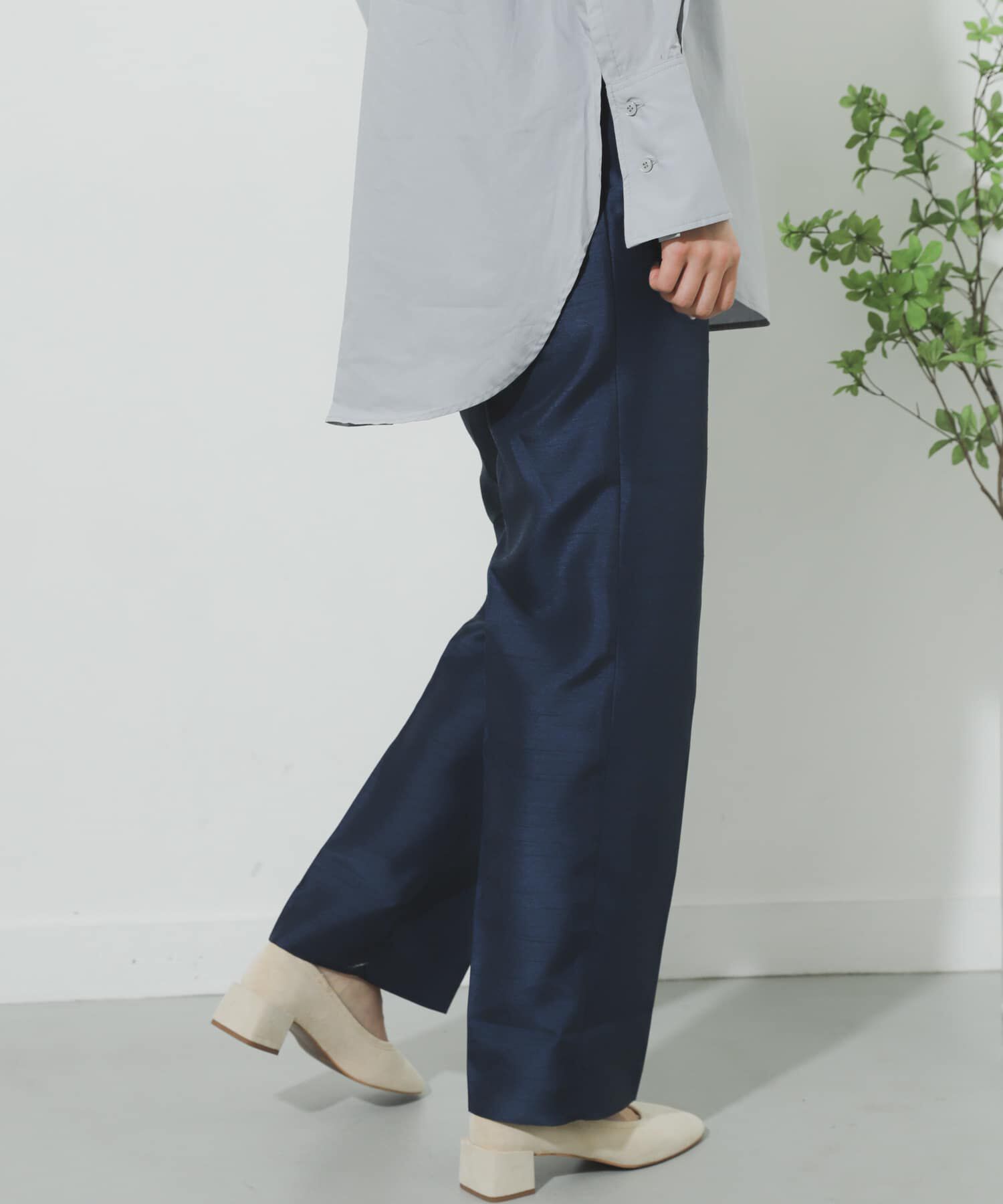 SENSE OF PLACE by URBAN RESEARCH「シャンタンテーパードパンツ」|その他|