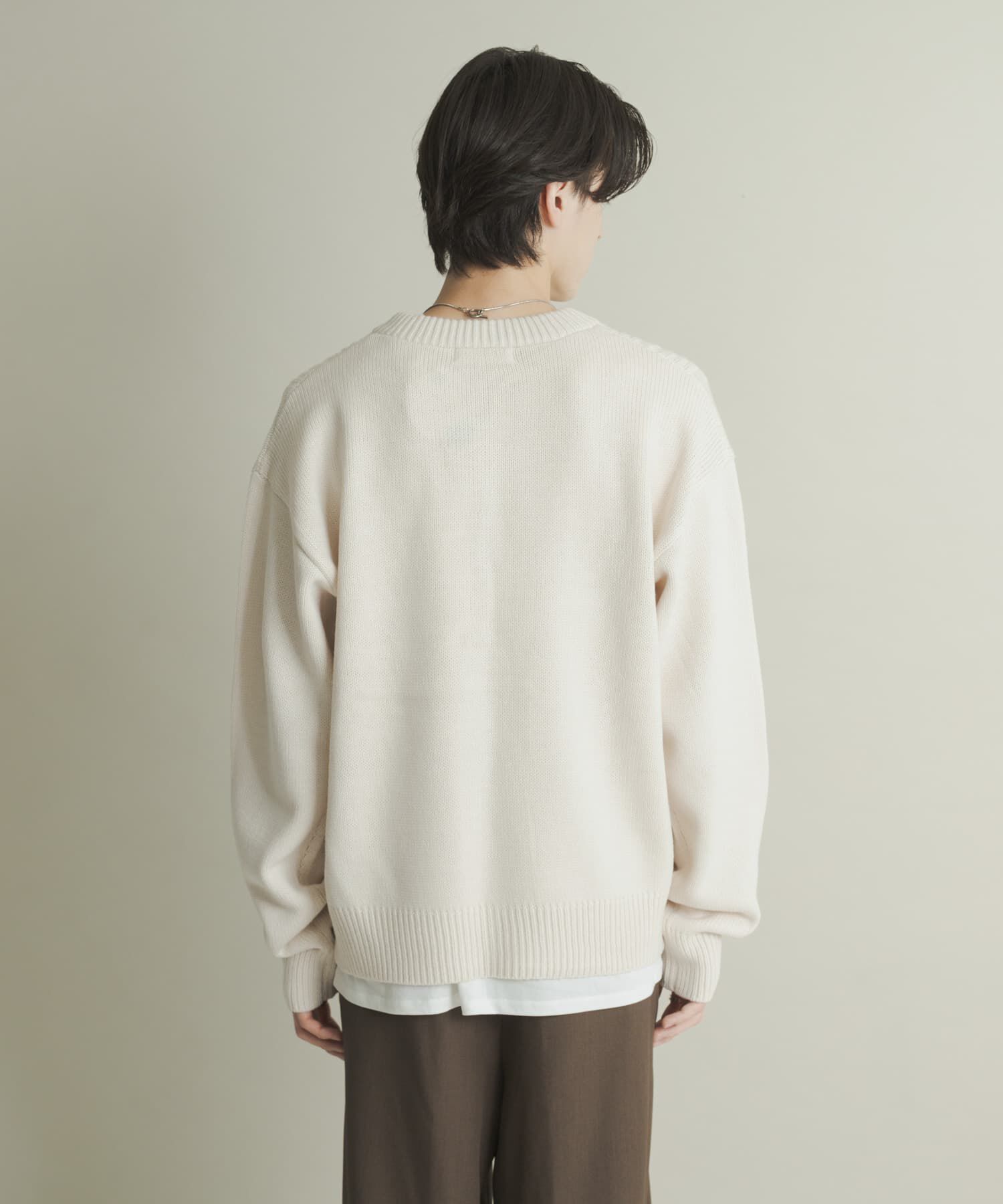 SENSE OF PLACE by URBAN RESEARCH「ハリヌキケーブルニットカーディガン」|カーディガン|