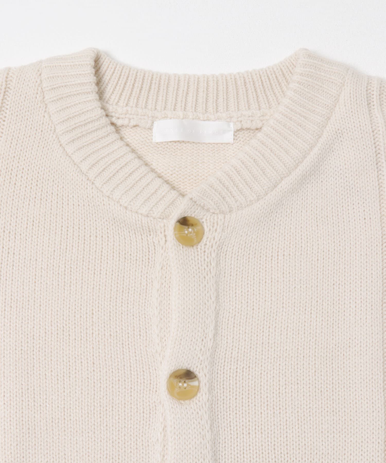 SENSE OF PLACE by URBAN RESEARCH「ハリヌキケーブルニットカーディガン」|カーディガン|