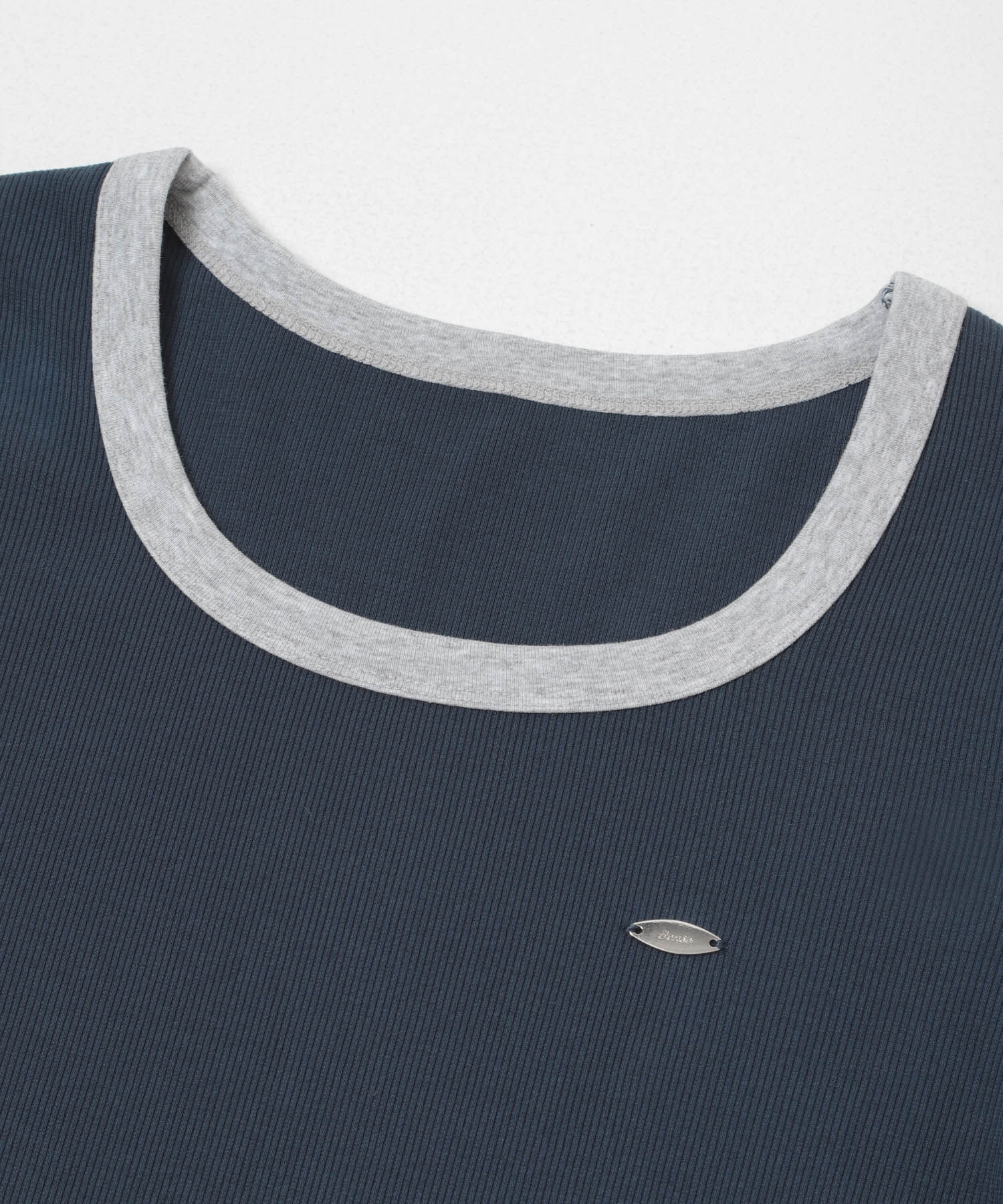 SENSE OF PLACE by URBAN RESEARCH「ラウンドネックリブTシャツ」|Tシャツ・カットソー|