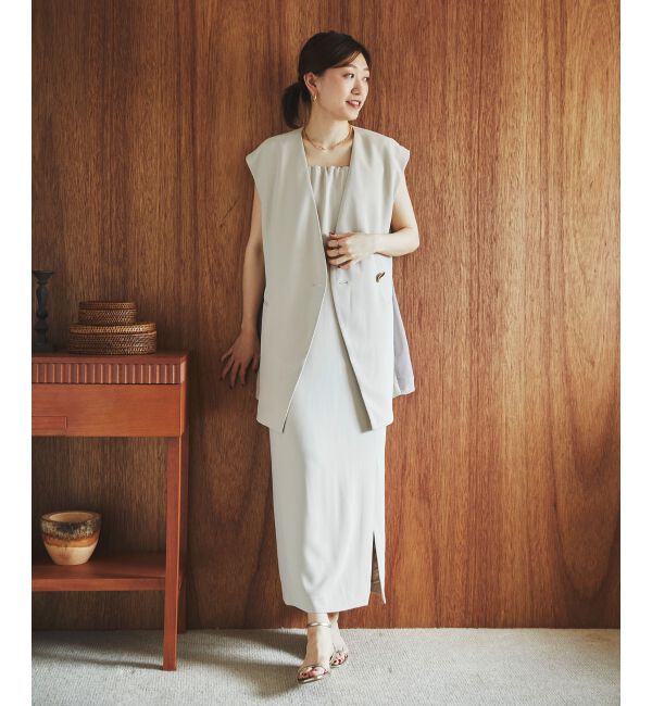 le.coeur blanc「バックシアージレセットアップドレス」|ドレス|