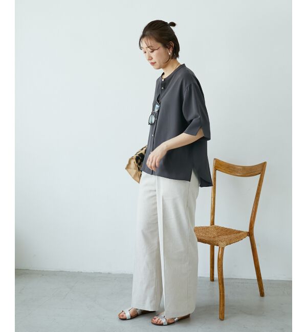  「★NO.1ヒット大人気ブラウス★2WAYジョーゼットブラウス」|シャツ・ブラウス|