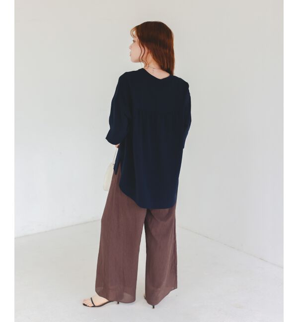  「★NO.1ヒット大人気ブラウス★2WAYジョーゼットブラウス」|シャツ・ブラウス|