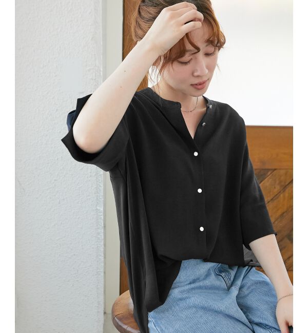  「★NO.1ヒット大人気ブラウス★2WAYジョーゼットブラウス」|シャツ・ブラウス|