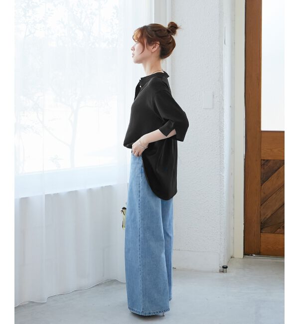  「★NO.1ヒット大人気ブラウス★2WAYジョーゼットブラウス」|シャツ・ブラウス|