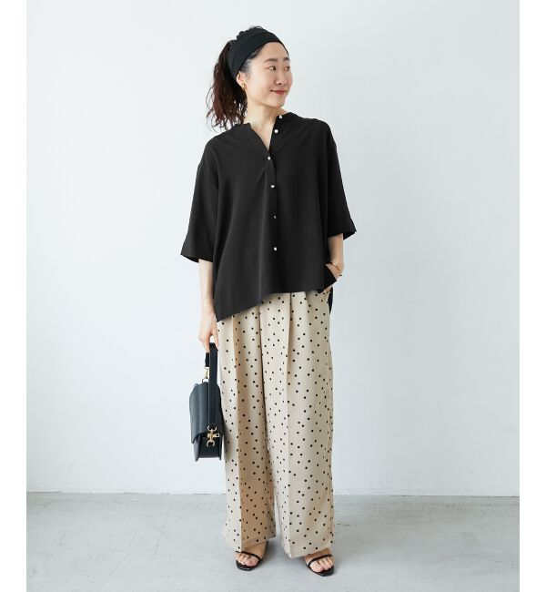  「★NO.1ヒット大人気ブラウス★2WAYジョーゼットブラウス」|シャツ・ブラウス|