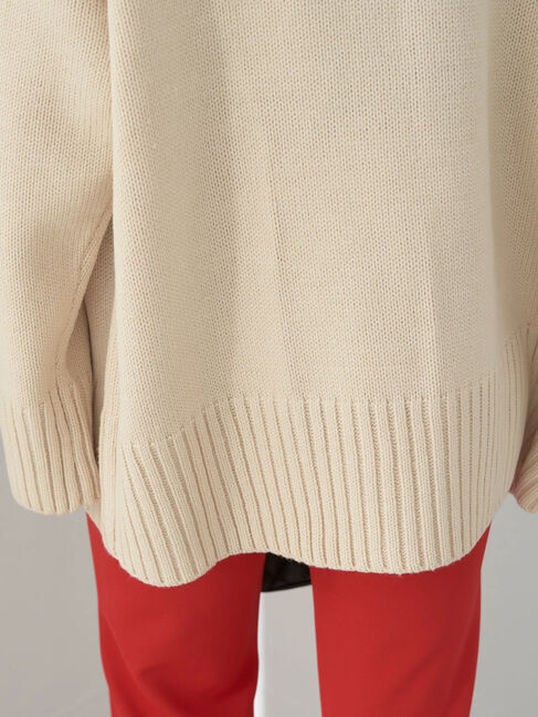 earth music&ecology「ミドルゲージニットチュニック」|ニット・セーター|