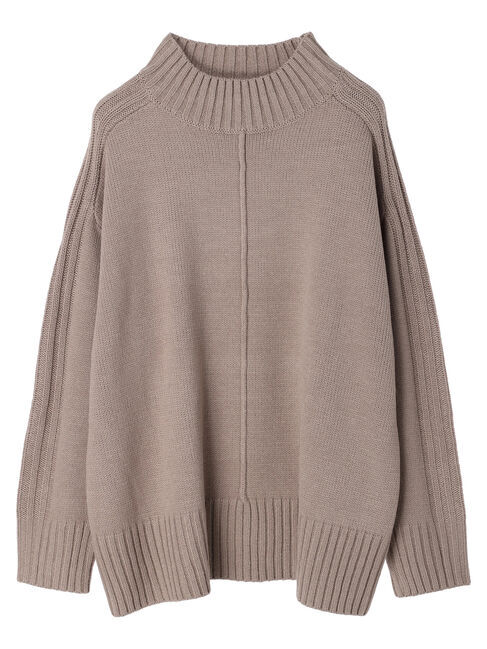 earth music&ecology「ミドルゲージニットチュニック」|ニット・セーター|