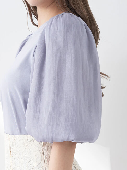 earth music&ecology「ラメスリーブプルオーバー」|Tシャツ・カットソー|