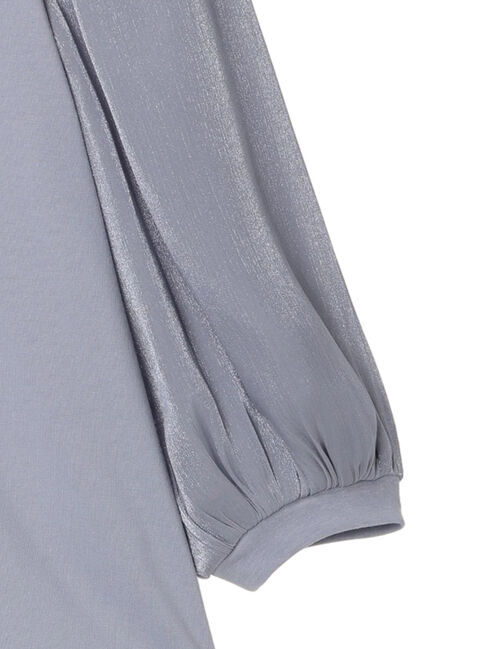 earth music&ecology「ラメスリーブプルオーバー」|Tシャツ・カットソー|