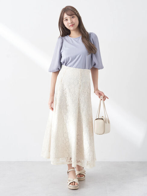 earth music&ecology「ラメスリーブプルオーバー」|Tシャツ・カットソー|