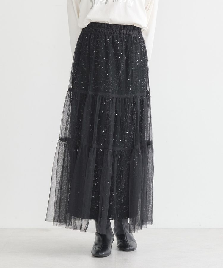 earth music&ecology「マルチウェイスパンコールスカート」|スカート|