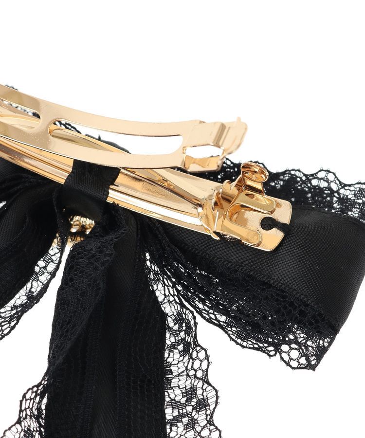 Maison de FLEUR「レースビジューリボンバレッタ」|その他|