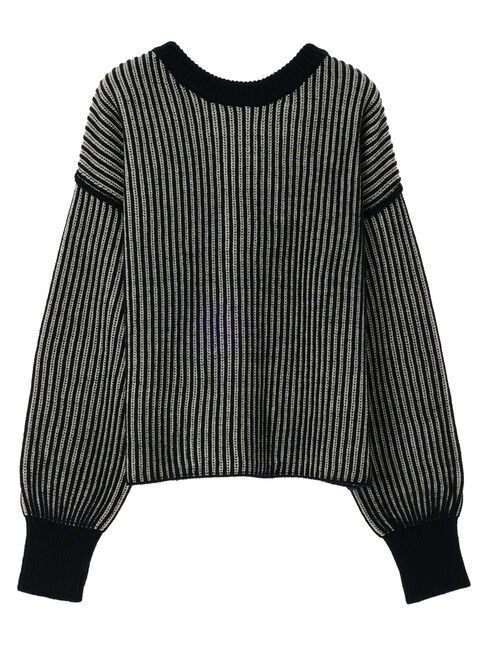 Green Parks「2way前後ニットプルオーバー」|ニット・セーター|