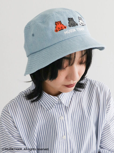 Green Parks「ムジークタイガー/刺しゅうバケットハット」|その他|