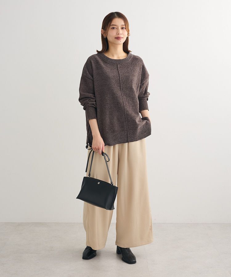 Green Parks「ベロアモールリラックスサイズニットプルオーバー」|ニット・セーター|