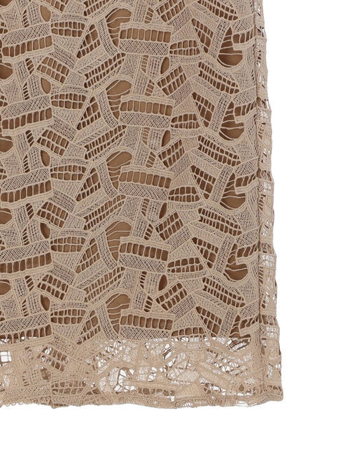 YECCA VECCA「幾何柄レースロングナロースカート」|スカート|