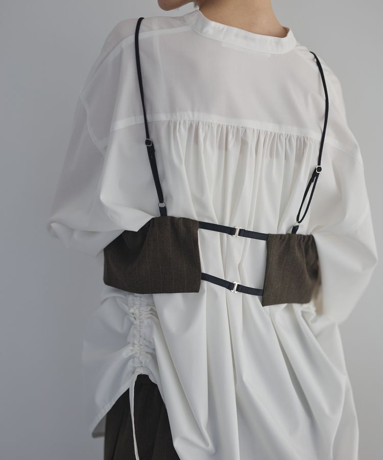 GARAGE OF GOOD CLOTHING「ストライプビスチェ」|ベスト・ジレ|