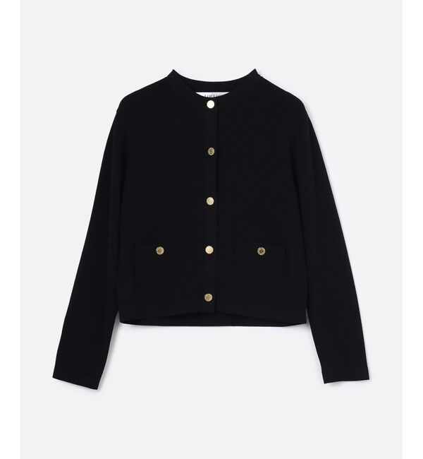 LOULOU WILLOUGHBY「【LOULOU WILLOUGHBY】ソウバリクルーコンパクトカーディガン」|カーディガン|