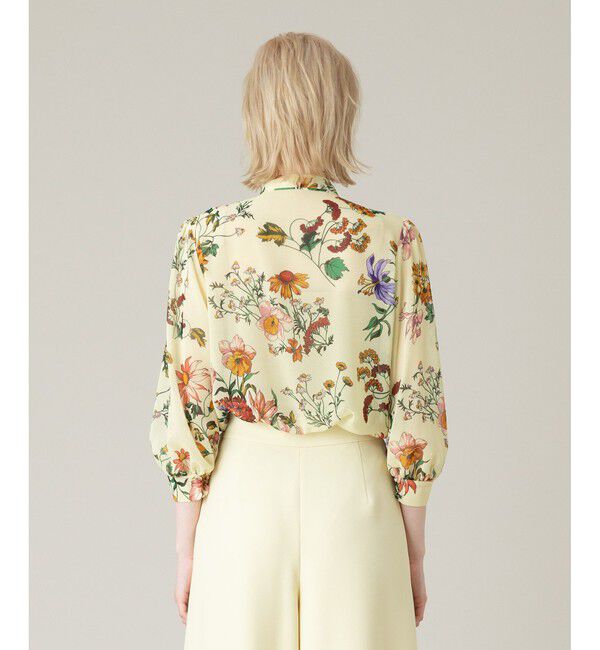 LOULOU WILLOUGHBY「【LOULOU WILLOUGHBY】RATTIシフォンフラワープリントブラウス」|シャツ・ブラウス|