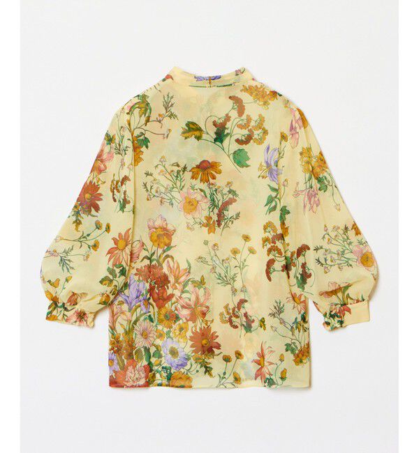 LOULOU WILLOUGHBY「【LOULOU WILLOUGHBY】RATTIシフォンフラワープリントブラウス」|シャツ・ブラウス|