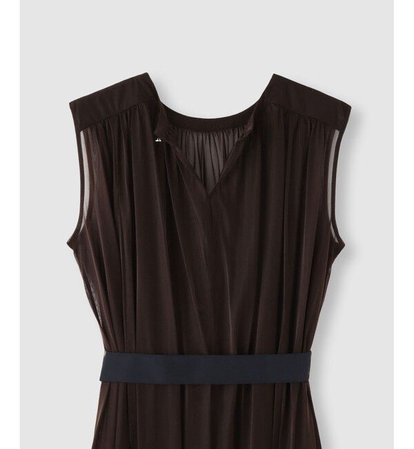 allureville「エスパンディワイドベルトワンピース」|ワンピース|