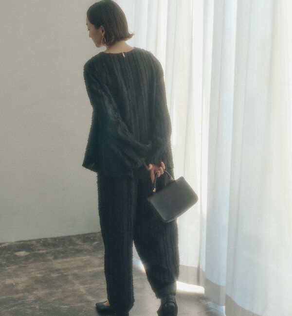  「【Du noir】ジャガードストライプスラックスパンツ」|その他|