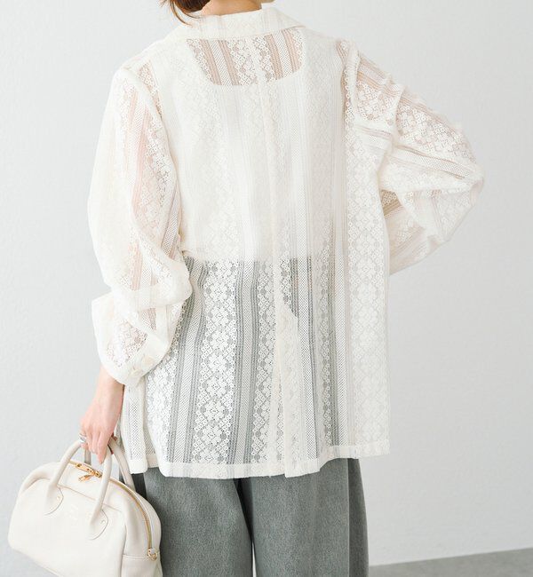  「ヴィンテージライクレースジャケット」|テーラードジャケット|