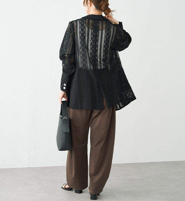  「ヴィンテージライクレースジャケット」|テーラードジャケット|