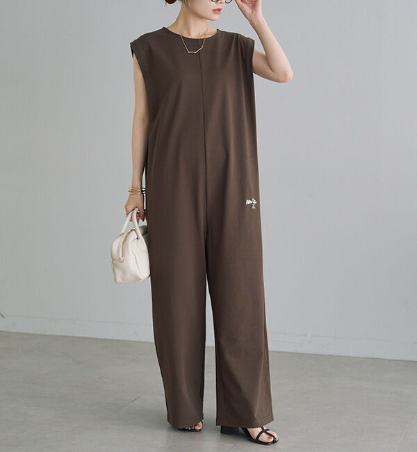  「【接触冷感+抗菌】カットソーオールインワン」|その他|