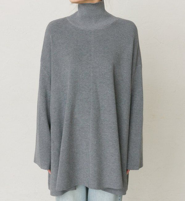  「【セットアップ対応】ハイネックフレアニットプルオーバー」|キャミソール|