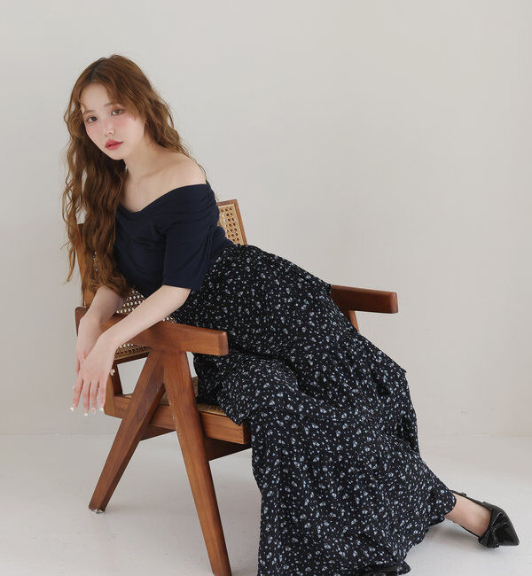  「オフショルにもなる/クロストップス」|プルオーバー|